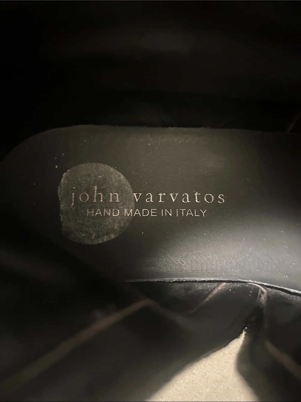 John Varvatos Morrison Sharpey Leather Zip Ankle Boots